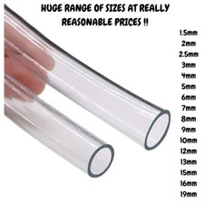 Clear pvc plastic hose pipe - clear,