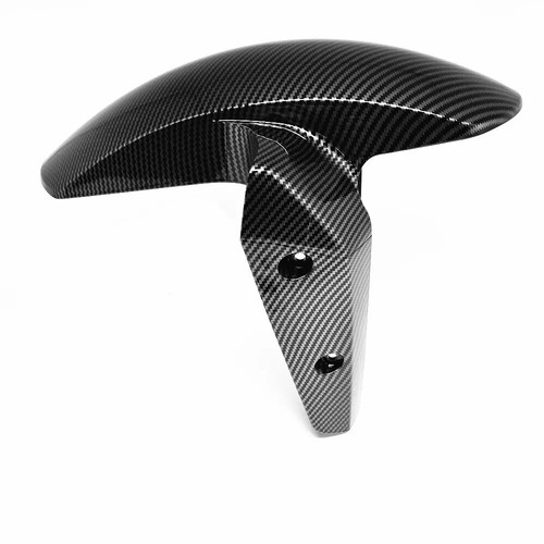 Carbon fiber front tire fender - front,
