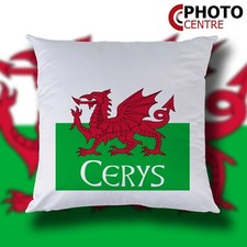 Personalised Welsh Wales Flag