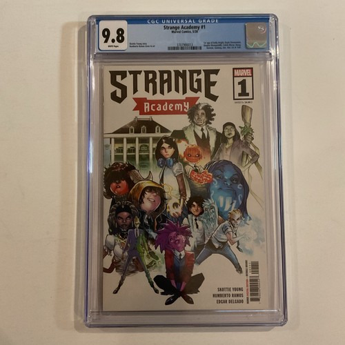 Strange academy cgc 9 - academy, 9.8