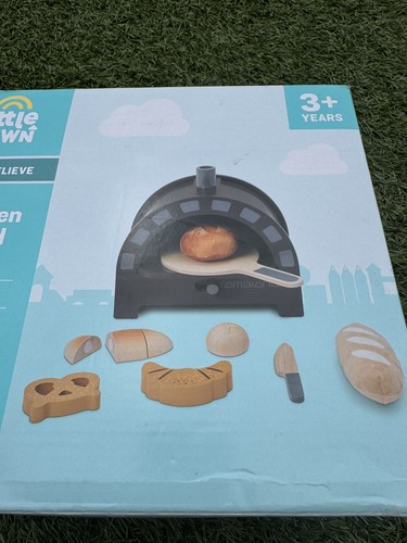 Aldi little town wooden bread - aldi,