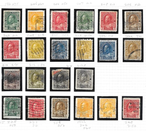 Canada 1912 album page - 1912/22, 22