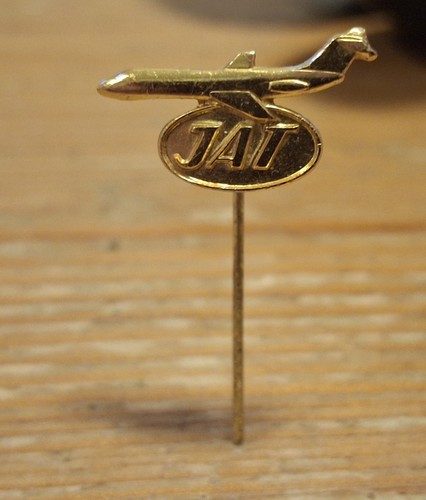 Jat yugoslav airlines - airlines, pin