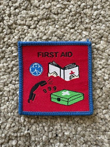 First aid scouts guides cloth - first,