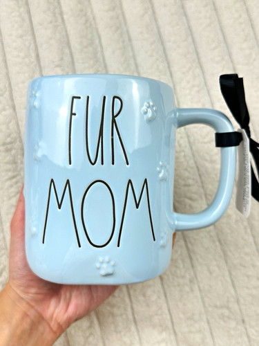 Rae dunn fur mom blue - rae,