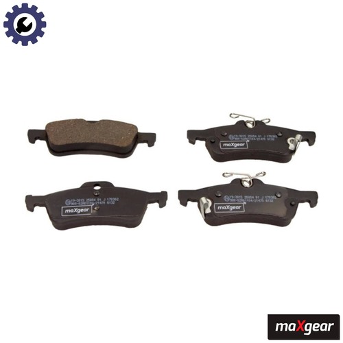 Brake pad set disc - set,