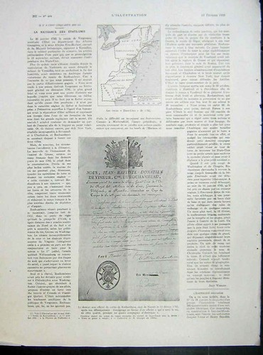 Original old vintage print - original,