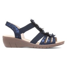 Softlites Womens Sandals Blue