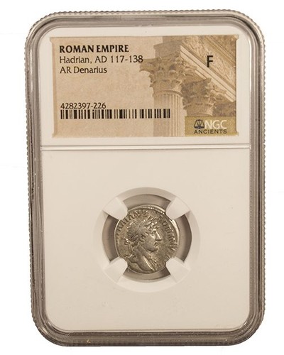 Hadrian denarius 117 138 - denarius, ad