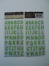 RECOLLECTIONS EPOXY ALPHABET