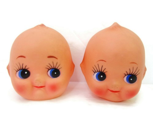 Vtg 2 cherub baby - cherub,