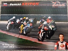 Thomas Svitok (World Superbike, EWC) SIGNED Ducati 1098R promo card