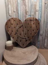 Rustic Wooden Heart Chopping Board  Platter ** Please Read Full Description***