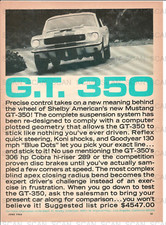 1965 Ford Mustang G.T. 350