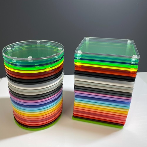 Acrylic coasters square and - acrylic,