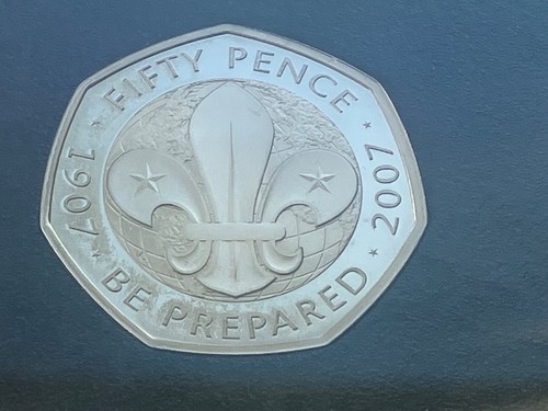 Coin fiftyn50 pence 50p - coin,