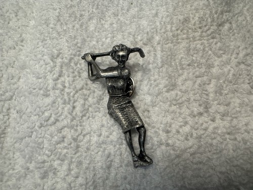 Vintage golfing lady - golfing,