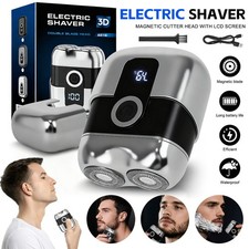 Mini Electric Foil Shaver for Men – Compact Travel Razor Pocket Portable Small