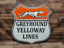 Porcelain Greyhound Yelloway