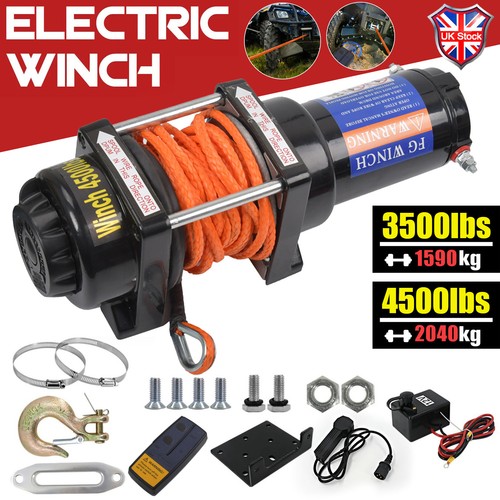 Updated electric winch - electric, 12v