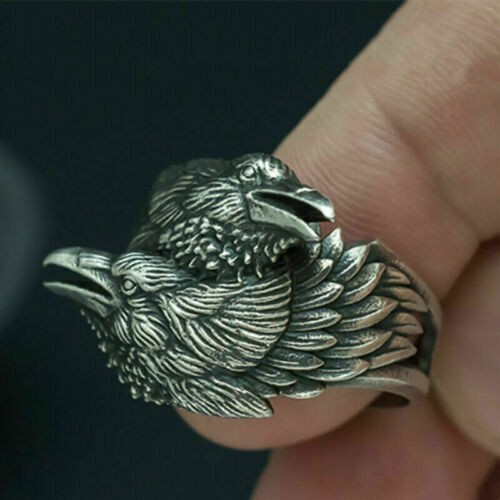 Jewelry steel ring viking odin - jewelry,