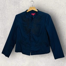 Monsoon Blue Embroidered Front