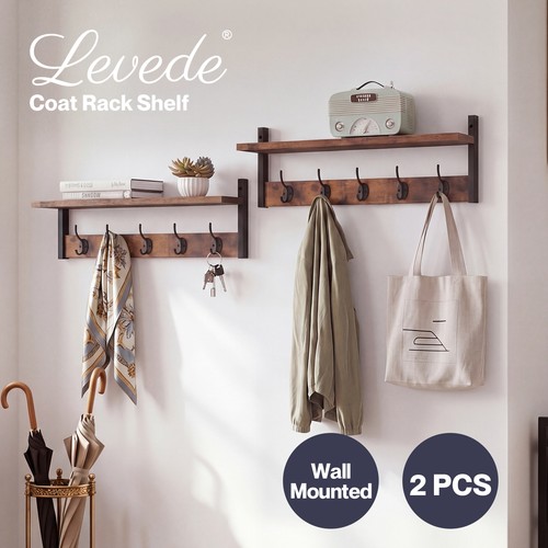 Levede coat rack wall - levede, mounted