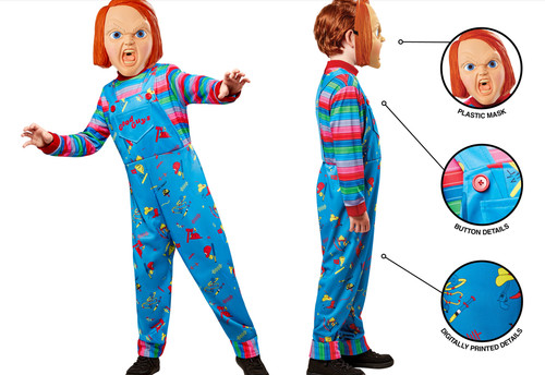 Kids chucky costume - chucky,