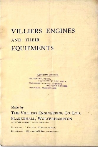 Villiers motorcycle engines