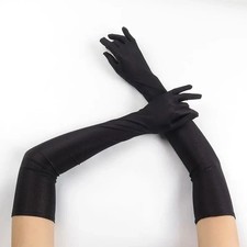 Ladies Long Satin Formal