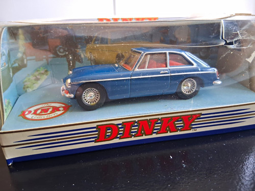 Dinky mgb blue - dinky,