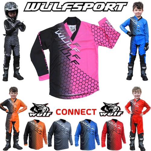 Wulf kids motocross - jersey, off
