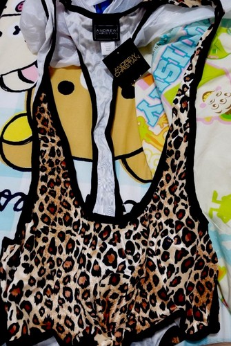 Andrew christian plush - andrew, leopard