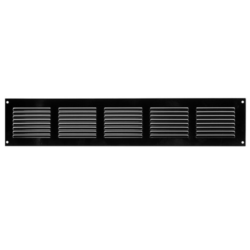 Black metal air vent - vent, grille