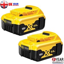 2PACK 5Ah FOR DeWalt DCB184