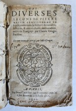 1560 PIERRE MESSIE Miscellany
