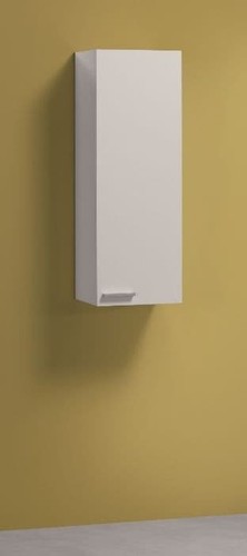 White gloss bathroom wall - bathroom,