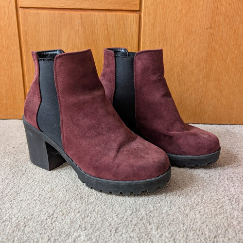 New look women burgundy - new, women’s