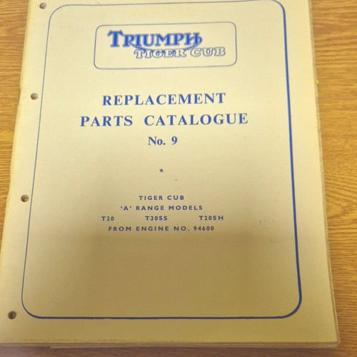 Triumph tiger cub replacement - triumph,