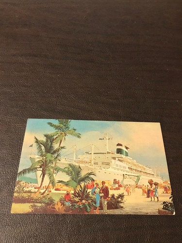Posted postcard grace line - posted,