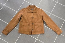 ZARA Brown Faux Suede Jacket – Size S