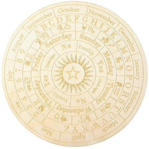 Wooden dowsing board - dowsing,