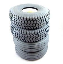 1 Set of 4 Solid Tyres (2 Rib