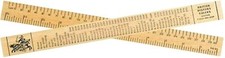 British Timeline History Ruler Wooden Double Sided Childrens School Kings Queens