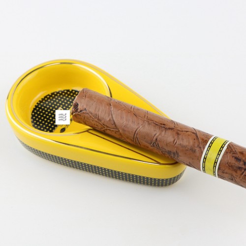 Cigar ashtray ceramic - ashtray,