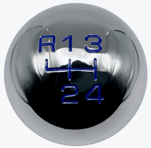 Chrome round gear shift - gear,