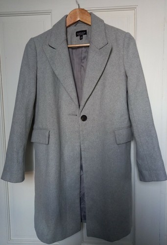 Topshop women grey - topshop, coat