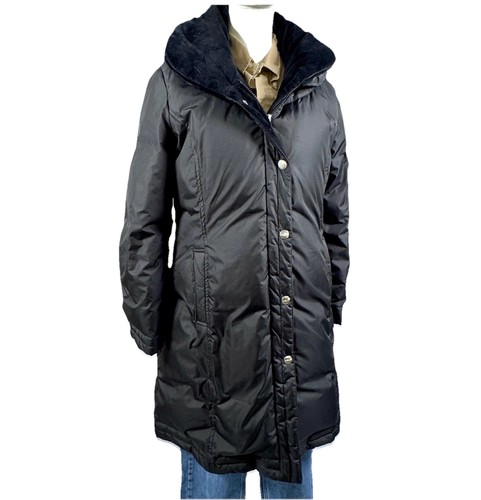 Dkny coat womens large black - dkny,