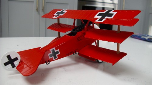 Fokker triplane red - dr,