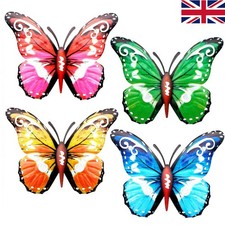 Large Metal Butterfly Garden